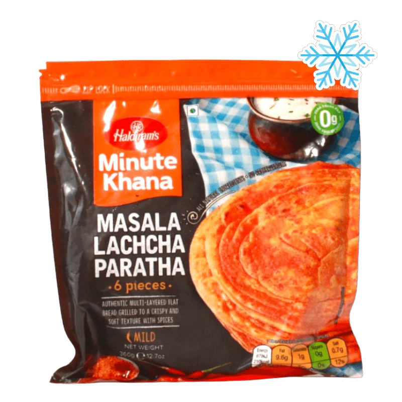 haldiram masala lachcha paratha - minute khana 360g